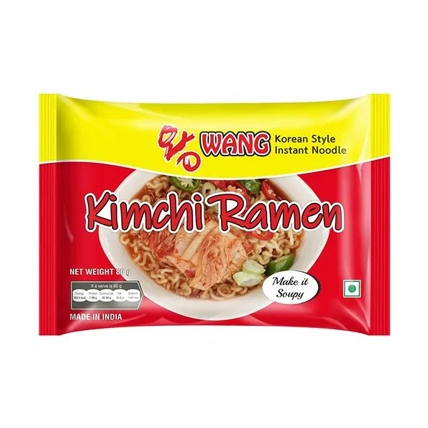 Wang Ramen Noodle Kimchi Korean Style